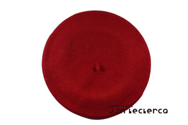Boina Mujer Dame Forrada Rojo 50